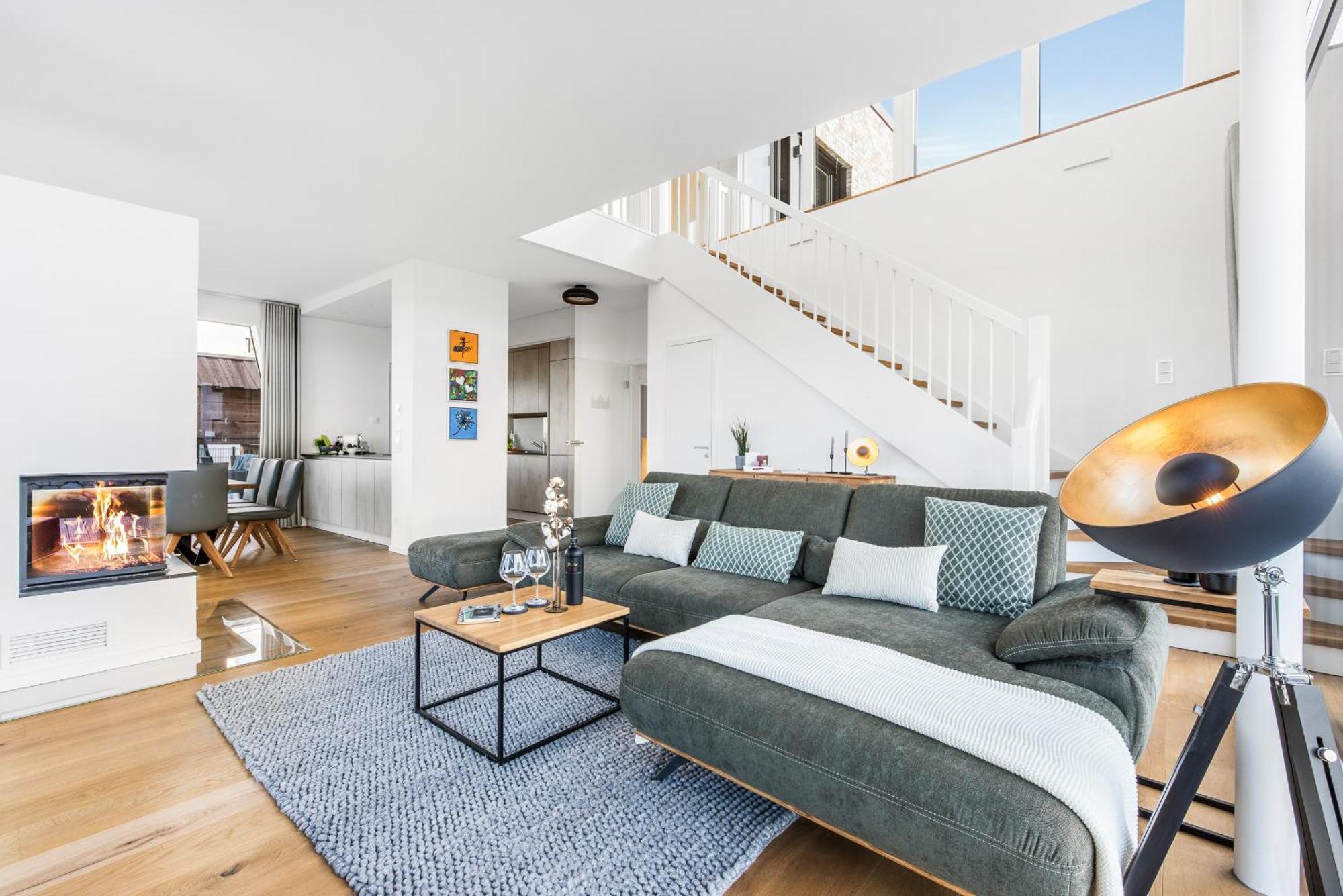 Villa King Erste Lage, Dachterrasse, Meerblick, Carport, Kamin, Sauna, Terrasse, Aussenrolllaeden Olpenitz Exterior foto